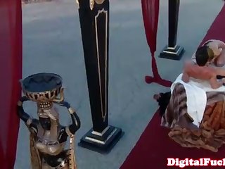 Gorgeous Egyptian Queen Hoovering Cock Hd